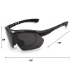Multi Function  Colorful Myopia Can BeBrought Safety Explosion-proof 0089 Sunglasses Five Pair Of Lenses Occhiali UV400