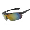 Multi Function  Colorful Myopia Can BeBrought Safety Explosion-proof 0089 Sunglasses Five Pair Of Lenses Occhiali UV400