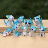 Multi Color Micro Cute Kitty Mini Chis Chi Sweet Home Figures Dolls Cat Kitten Emoji Decoration Model Toys Action Figure doll