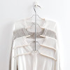Multi - layer sponge anti - slip hanger clothing support multi - functional clothing hanging home with space - saving hangers