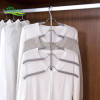 Multi - layer sponge anti - slip hanger clothing support multi - functional clothing hanging home with space - saving hangers