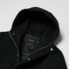 SIMWOOD Men Winter Jackets Wool Men Longer Section Woolen Coats Men Jackets Outerwear Warm Single Woolen Brand Clothing DY017004