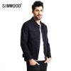SIMWOOD jacket men 2017 New Autumn Winter denim jacket men fashion jeans jacket casual outerwear Coats Brand Clothing NJ6523