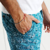 SIMWOOD Casual Shorts Men Slim Fit 2017 Summer Fit Print Fashion Cotton breathable male Brand Clothing  Shorts XD017029