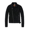 SIMWOOD Black Denim Jacket Men 2017 Autumn New Slim Fit Zippers Short Biker Jackets Fashion Jeans Coats Brand Clothing NJ6520