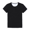 SIMWOOD 2017 T Shirts Men New Summer Spring O neck Curl Hem Short Sleeve 100% Pure Cotton TD017003