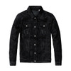 SIMWOOD 2017 New Autumn Winter Black Denim Jacket Jeans Outerwear Fashion Slim fit NJ6522