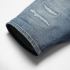 SIMWOOD 2017 Summer New Denim Shorts Men Jeans Cotton Hole Fashion Trousers Slim Fit Ripped KD5053