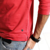 SIMWOOD 2017 Spring New Hoodies Men 100% Pure Cotton Sweatshirts Fashion Long Sleeve Slim Fit WY8021
