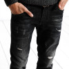 SIMWOOD 2017 New Winter Jeans Men  Fashion Hole Denim Pants Casual Trousers Slim Fit  Brand Clothing High Quality SJ6076