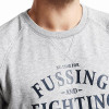Simwood 2017 New Spring Design Men Color Matching Letter Printing Pullover Round Collar Sweatshirt WY8028