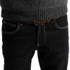 SIMWOOD 2017 New  Jeans Men Autumn Winter Fashion black  Slim Fit Trousers Denim Pants Brand clothing  High Quality SJ6072