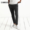 SIMWOOD 2017 Autumn New Thin Casual harem Skinny Ankle-Length Pants Men drawstring Plus Size Trousers  KX5554