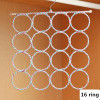 Simply life Creative O shape ring hook Scarves shawls tie towels hanger wardrobe organizer clothes rack