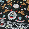 Simplee Vintage high waist skirts womens bottom Short boho style chic pencil skirt female Embroidery autumn sexy mini skirt