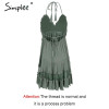 Simplee Strap backless mini summer dress women V neck tassel sexy lace white dress female 2018 streetwear beach dress vestidos Simplee Strap backless mini summer dress women V neck tassel sexy lace white dress female 2018 streetwear beach dress vestidos