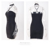 Kaywide Club Wear Lace Up Suede Bandage Dress Summer Halter Shealth Bodycon Women Sexy Party Dresses Backless Elegant Vestidos Kaywide Club Wear Lace Up Suede Bandage Dress Summer Halter Shealth Bodycon Women Sexy Party Dresses Backless Elegant Vestidos