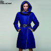 Kaximei White Duck Down Full Down Jacket Women 2017 New Arrival Irregular Pockets Wear Outwear Coat 80588