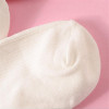 kawaii Women Embroidery White Socks Women's Cute Candy Moon Crossing Heart Chinese Love Korean Love Pattern Cotton Sock