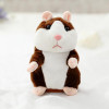 Kawaii Talking Hamster Plush Toys Sound Record Plush Hamster Stuffed Toys for Children Kids Birthday Gift 16cm
