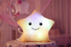Kawaii Star Pillow Plush Toys Cute Luminous Pillow Toy Led Light Pillow Glow in Dark Plush Pillow Doll Toys for Children Kids
