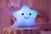 Kawaii Star Pillow Plush Toys Cute Luminous Pillow Toy Led Light Pillow Glow in Dark Plush Pillow Doll Toys for Children Kids