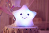 Kawaii Star Pillow Plush Toys Cute Luminous Pillow Toy Led Light Pillow Glow in Dark Plush Pillow Doll Toys for Children Kids