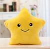 Kawaii Star Pillow Plush Toys Cute Luminous Pillow Toy Led Light Pillow Glow in Dark Plush Pillow Doll Toys for Children Kids