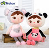 Kawaii Plush Animals Cute Backpack Pendant Baby Kids Toys for Girls Birthday Christmas Keppel Doll Panda Metoo Doll