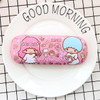Kawaii Little Twin Star Hello Kitty My Melody PU Cosmetic Bag Glasses Cases Mini Storage Bag For Kids Christmas gifts Brinquedos