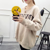Kawaii Harajuku Long Batwing Sleeve Sweatshirt Women Jumper Autumn 2017 Oversized Hoodies Sweatshirts Femininas Plus Size Top
