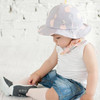 Kawaii Baby Sun Hat Kids Children Girls Summer Outdoor Cotton Cap Printed