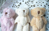 Kawaii 3Colors Choice - Cute Mini 5CM Little accessories plush toys , Stuffed Bear toy , Decor Joint Bear Plush TOY DOLL