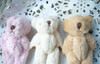 Kawaii 3Colors Choice - Cute Mini 5CM Little accessories plush toys , Stuffed Bear toy , Decor Joint Bear Plush TOY DOLL