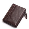 KAVIS 2017 Fashion Small Wallet Female Coin Purse Genuine Leather Women Wallet Mini Portomonee Lady Luxury Brand Rfid Red Walet