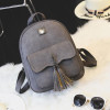 Kavard Women Backpacks 2017 Designer School Bag Backpack For Teenagers Girls Fashion Tassel Soft PU Leather High Quality bagpack