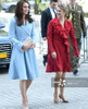 Kate Middleton Princess Women coat2017 New Long Sleeve Turn-Down Collar Pleated coat E16888