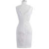 Kate Kasin White Short Cocktail Dresses knee length Lace Prom Dresses 2017 Sexy Slim Bodycon Robe de Cocktail Party Dress 1058