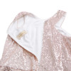 Kate Kasin Rose Gold Sequins Cocktail Dresses 2018 Knee Length Women Casual Party Short Dresses Robe de Cocktail Prom Gowns 1065