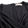 Kate Kasin Black Lace Embroidery Short Cocktail Dresses 2017 V Neck Pleated Prom Party Dresses Robe de Cocktail Formal Dress