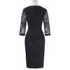 Kate Kasin Black Lace Embroidery Short Cocktail Dresses 2017 V Neck Pleated Prom Party Dresses Robe de Cocktail Formal Dress