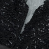 Kate Kasin Black Short Cocktail Dresses 2018 Sexy V Neck Lace Knee Length Women Prom Dress Sheath Bodycon Formal Party Dresses