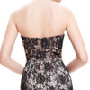 Kate Kasin Black Mermaid Evening Dresses 2017 Lace Embroidery Dress Sexy Long Evening Gowns Mother of the Bride Dresses 0008