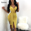 Kasimur 2017 New Style Women Sexy Skinny Strapless Bandage Straghetti Strap Party Dress Feminino Casual Slim Backless Vestidos
