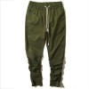 Kanye West High-street Fashion Pencil Pants Men Hip hop Skateboards Motorcycle Pant Mens Black Trousers Elastic Waist Joggers 36