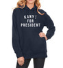 KANYE FOR PRESIDENT Letter Print Hoodies Women 2017 Spring Fleece Winter Sweatshirt For Women Hoody Casual Streetwear Pullover