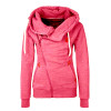 2018 Casual Sudaderas Mujer Women Hoody Autumn Winter Women Zipper Hoodies Thick Thicken hoody Women Sweatshirt Hoodies 60503