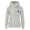 2018 Casual Sudaderas Mujer Women Hoody Autumn Winter Women Zipper Hoodies Thick Thicken hoody Women Sweatshirt Hoodies 60503