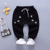 2018 Casual Spring Kids Boys Full Length Trousers Letter Cartoon Footprint Baby Infants Bebe Clothing Long Pants Pantalone S6314
