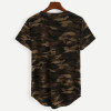 2018 Camouflage Printed Camo T Shirts Women Army Short Sleeves O Neck Pocket Female T-shirt Top Summer Casual Loose Cotton Tees